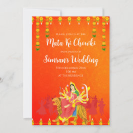 Mata ki Chowki nodigt uit tot Mata ka Jagrata uitn Kaart