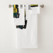 Mata trolley cartoon illustratie bad handdoek (Insitu)