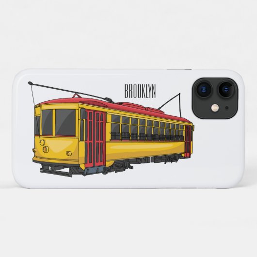 Mata trolley cartoon illustratie Case-Mate iPhone case (Achterkant (horizontaal))
