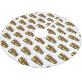 Mata trolley cartoon illustratie kerstboom rok (Gekanteld)