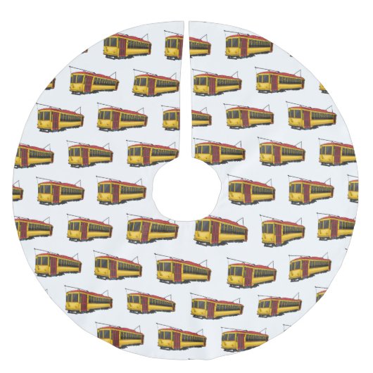 Mata trolley cartoon illustratie kerstboom rok (Voorkant)