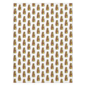 Mata trolley cartoon illustratie tafelkleed (Voorkant)