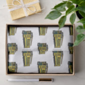 Mata trolley cartoon illustratie tissuepapier (Geschenk)