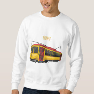 Mata trolley cartoon illustratie trui