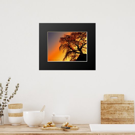 Matabei-Zakura: ijsboom Poster (Keuken)