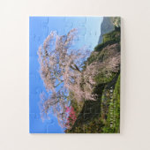 Matabei-Zakura: Treurwilg Kersenboom Legpuzzel (Verticaal)