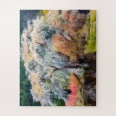 Matabei-Zakura: Treurwilg Kersenboom Legpuzzel (Verticaal)