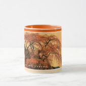 Matabei-Zakura Weeping Cherry Tree コーヒーマグカップ Mok (Midden)