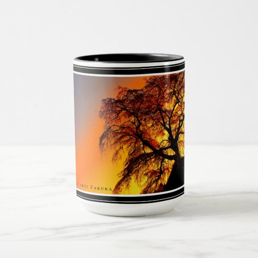 Matabei-Zakura Weeping Cherry Tree Mok (Midden)