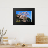 Matabei-Zakura Weeping Cherry Tree Poster (Keuken)