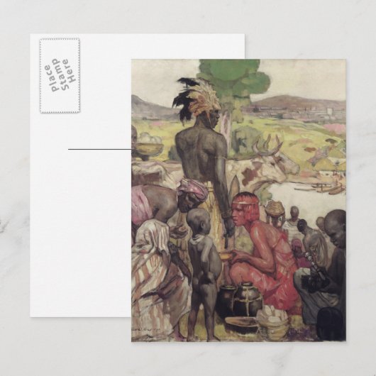 Matadi, 1929 briefkaart (Voorkant / Achterkant)