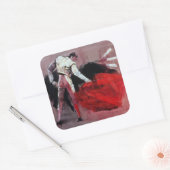 Matador 1998 vierkante sticker (Envelop)