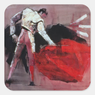 Matador 1998 vierkante sticker