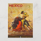  Matador Mexico - Mexicaans reistoerisme Briefkaart (Voorkant)