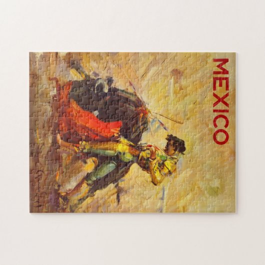  Matador Mexico - Mexicaans reistoerisme Legpuzzel (Horizontaal)