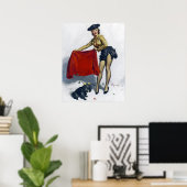 Matador Pin Up Poster (Thuiskantoor)