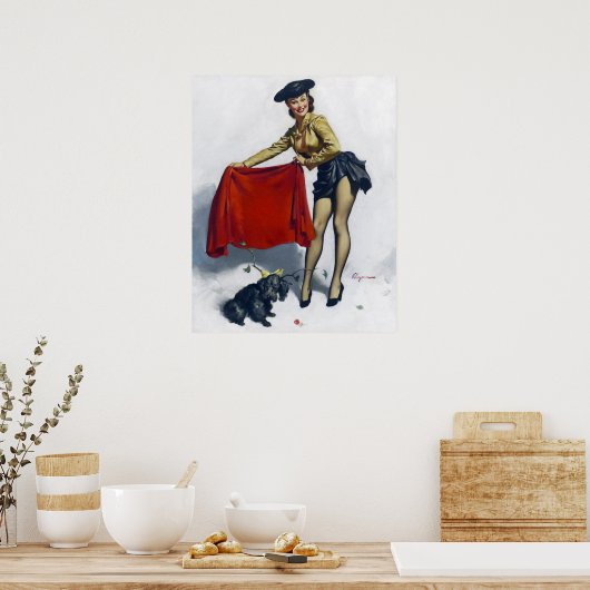 Matador Pin Up Poster (Keuken)