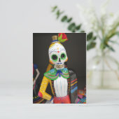 Matador Skeleton Briefkaart (Staand voorkant)