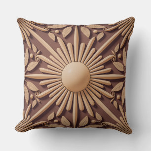 Matahari Radiance Relief 3D Batik Motief Kussen