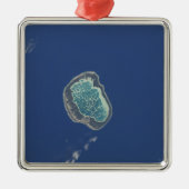 Mataiva Atoll, Tuamotu Archipelago Metalen Ornament (Voorkant)