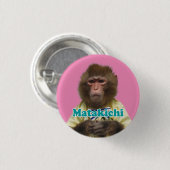 Matakichi pinBack button.ま の 缶 バ た ッ Ronde Button 3,2 Cm (Voorkant /achterkant)