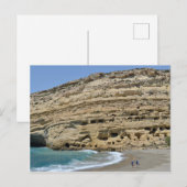 Matala Crete Briefkaart (Voorkant / Achterkant)