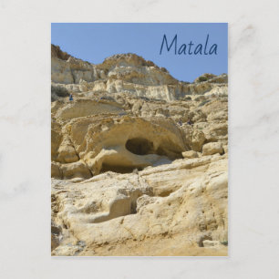 Matala Rocks Briefkaart