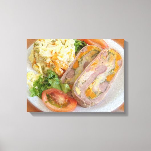 Matambre - Hunger Killer - Argentinië Canvas Afdruk (Voorkant)