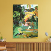 Matamoe of, Landschap met pauwen, 1892 Canvas Afdruk (Insitu (Woonkamer))