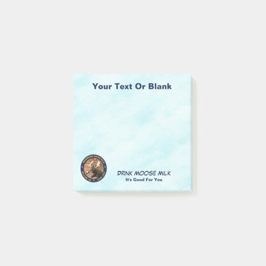 Matanuska elandenmelk post-it® notes (Voorkant)