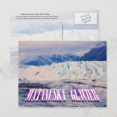 Matanuska Glacier, Glacier Park, Alaska Briefkaart (Voorkant / Achterkant)