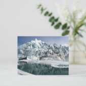 Matanuska Glacier Mouth Alaska Briefkaart (Staand voorkant)