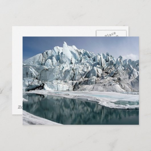 Matanuska Glacier Mouth Alaska Briefkaart (Voorkant / Achterkant)