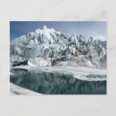 Matanuska Glacier Mouth Alaska Briefkaart (Voorkant)