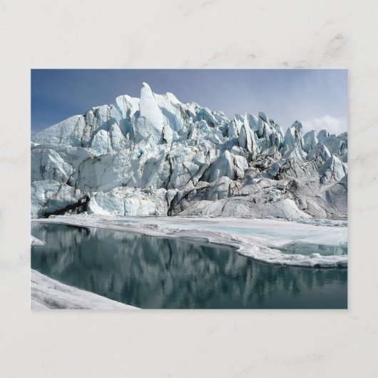Matanuska Glacier Mouth Alaska Briefkaart (Voorkant)