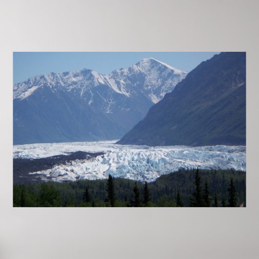 Matanuska Glacier Print (Voorkant)