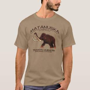 Matanuska Mammoet Muenster Kaas T-shirt