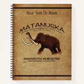 Matanuska Mammoth Muenster Cheese Notitieboek (Voorkant)