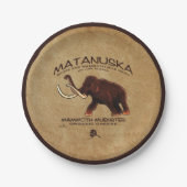 Matanuska Mammoth Muenster Cheese Papieren Bordje (Voorkant)