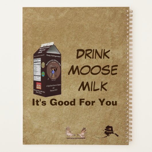 Matanuska Mammoth Muenster Cheese Planner (Achterkant)