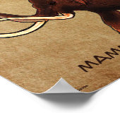 Matanuska Mammoth Muenster Cheese Poster (Hoek)