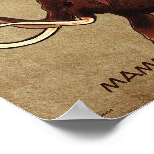 Matanuska Mammoth Muenster Cheese Poster (Hoek)