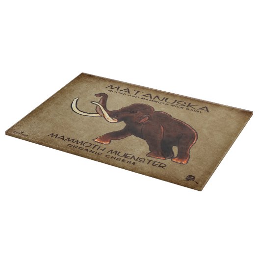 Matanuska Mammoth Muenster Cheese Snijplank (Hoek)