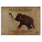 Matanuska Mammoth Muenster Cheese Snijplank (Voorkant)
