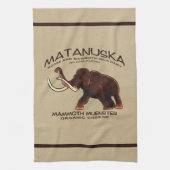 Matanuska Mammoth Muenster Cheese Theedoek (Verticaal)