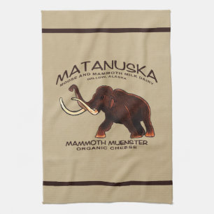 Matanuska Mammoth Muenster Cheese Theedoek