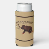 Matanuska Moose en Mammoth Dairy Seltzer Blikjeskoeler (Seltzer Voorkant)