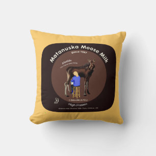 Matanuska Moose Melk Kussen