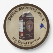 Matanuska Moose Melk Papieren Bordje (Voorkant)