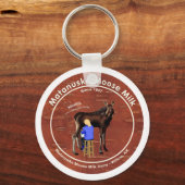 Matanuska Moose Melk Sleutelhanger (Voorkant)